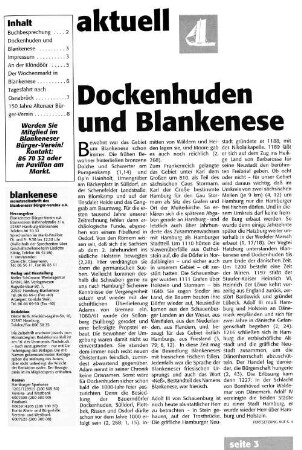 Dockenhuden und Blankenese