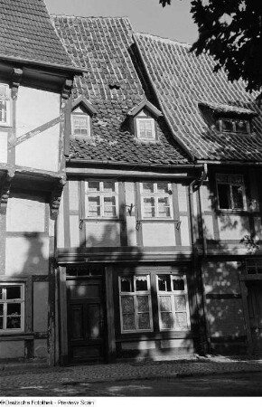 Ansicht Fachwerkhäuser in der Hohen Straße