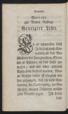 Vorrede zur Neuen Auflage