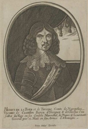 Bildnis des Henry de LaTour D'Auvergne de Turenne