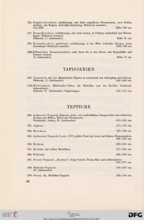Tapisserien (Nr. 259)