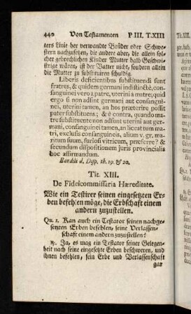 440-450, Titulus XIII