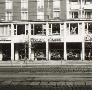 Dresden-Altstadt, Wilsdruffer Straße 20/22. Wohn- und Geschäftshaus (mit "TUCHE & STOFFE")