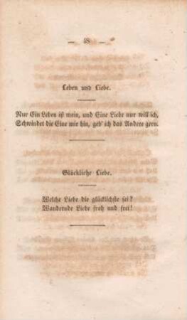 Glückliche Liebe