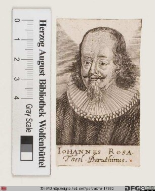 Bildnis Johannes Rosa (II)