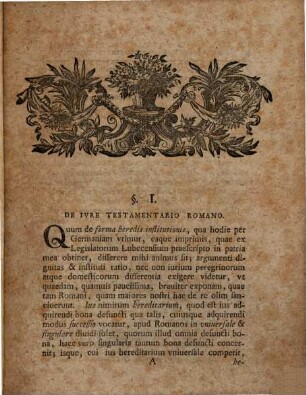 Diss. inaug. iur. de forma heredis institutionis ex iure germanico, praesertim Lubecensi