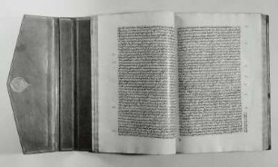 Teil eines arabisch-türkischen Lexikons aus osmanischer Zeit, Blatt 221v - 222r
