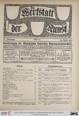 Heft 30 (25. April 1910)