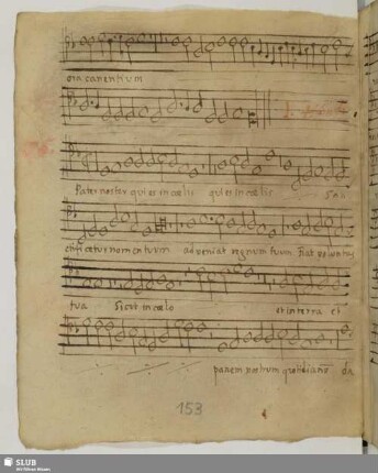 Gallus, Iacobus: Pater noster
