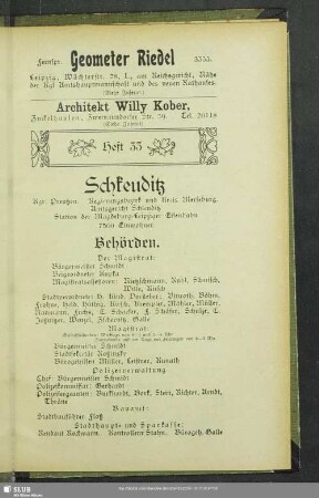 Heft 33. Schkeuditz