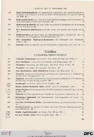 Textilien (Nr. 976-1034)