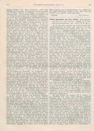 264-265 [Rezension] Clemens Alexandrinus quis dives salvetur