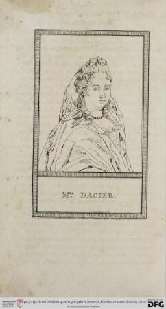 Mme Dacier