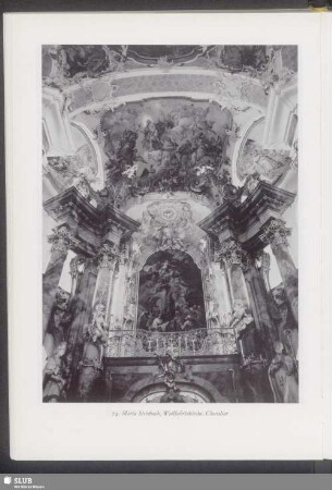 Maria Steinbach, Wallfahrtskirche, Choraltar