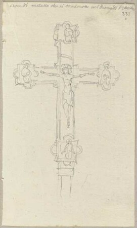 Metallenes Kreuz im Dom zu Ravenna