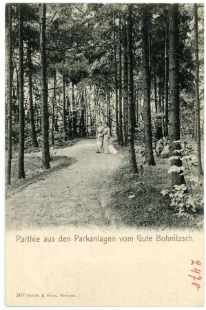 Meißen. Parkanlagen vom Gut Bohnitzsch