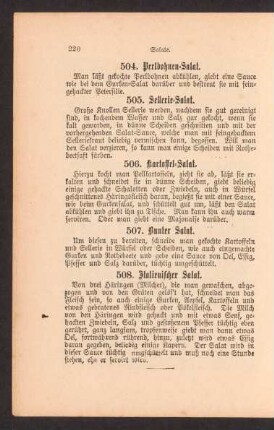 505. Sellerie-Salat.