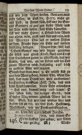 11. Von der christlichen Kirche.