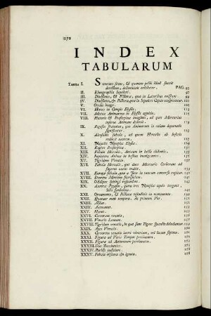 Index Tabularum.
