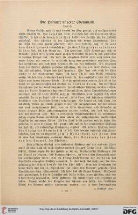 Die Zukunft unserer Chormusik, [2]