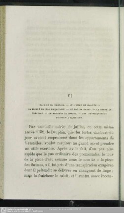 VI. Maladie Du Dauphin