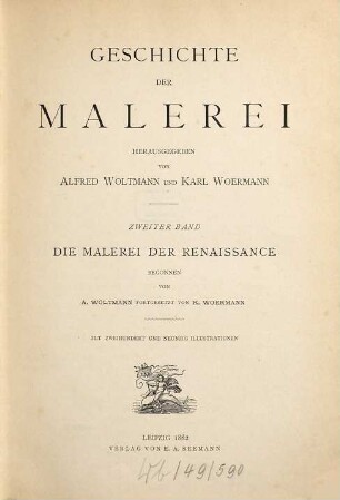 Geschichte der Malerei, 2. Die Malerei der Renaissance