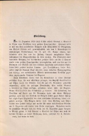 Das Gefecht bei Nuits : am 18. Dezember 1870