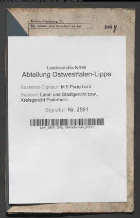 Erblasser: Reimann, Johann; Erblasser: Reimann, Josephine, geb. Rüther: