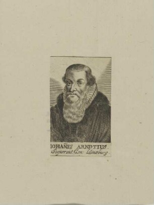Bildnis des Iohannes Arndtius