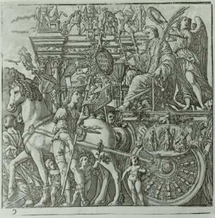 Triumphzug römischer Krieger, Blatt 9