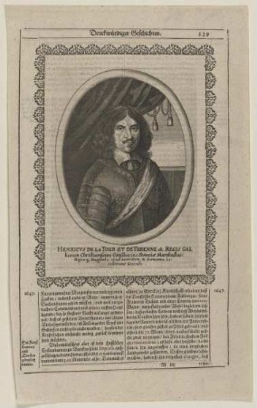 Bildnis des Henricvs de la Tour et de Turenne