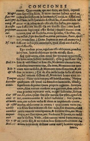 Conciones in sacrum quadragesimae tempus