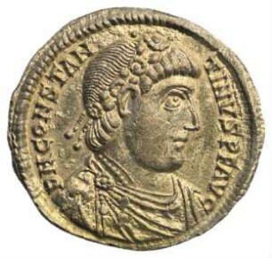 Fundmünze, Solidus, 408 - 411 n. Chr.