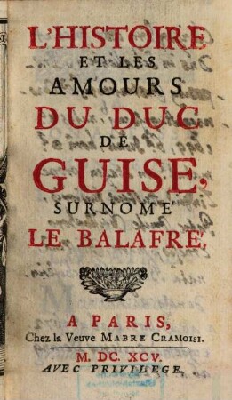 L' Histoire du Duc de Guise
