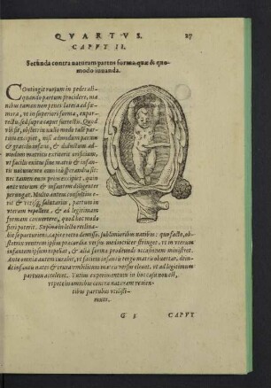 [Liber auartus, de differentiis non naturalis partus & earundem curis.]