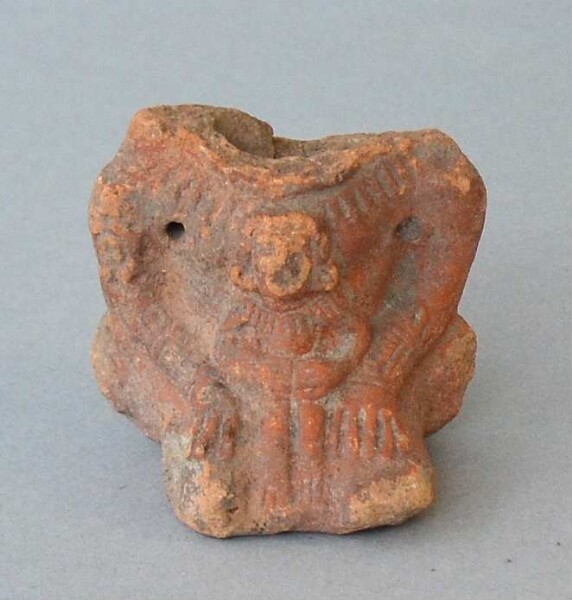 Clay figure without head (fragmented)