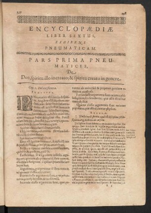 Encyclopaediae Liber Sextus, Exhibens Pneumaticam.