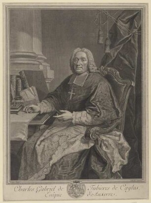 Bildnis des Charles Gabriel de Tubieres de Caylus