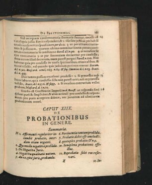 Caput XIIX. De Probationibus In Genere.