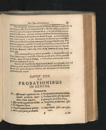 Caput XIIX. De Probationibus In Genere.