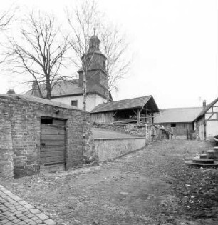 Erdkeller (Kelleranlage); Ranstadt, Kirchweg , Hauptstraße 15
