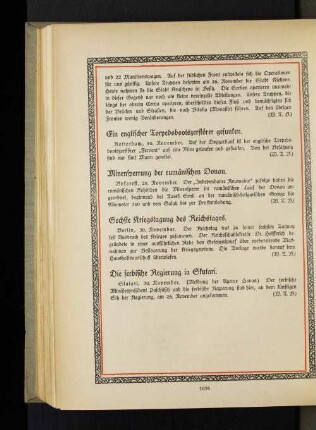 Sechste Kriegstagung des Reichstages.