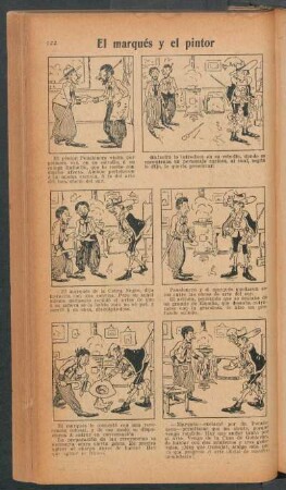 El marqués y el pintor - [Cómic]
