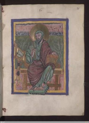 Evangelistenbild Johannes