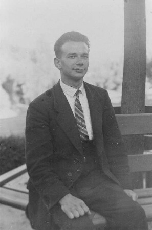 Porträt Franz Dziebko - Mitglied der Kommunistischen Partei Deutschlands (KPD), Ortsgruppe Bermsgrün : Porträt Franz Dziebko - Mitglied der Kommunistischen Partei Deutschlands (KPD), Ortsgruppe Bermsgrün
