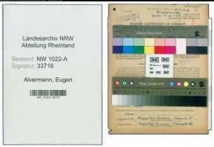 Entnazifizierung Eugen Alvermann , geb. 20.02.1897 (Stadtinspektor)
