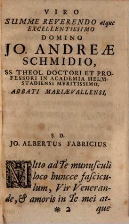 Epistolae et dissertationes ecclesiasticae ...