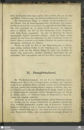 II. Dampfwäscherei