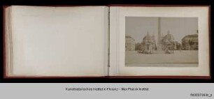 Vedute der Piazza del Popolo - Fotografie di Roma