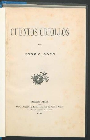 Cuentos criollos